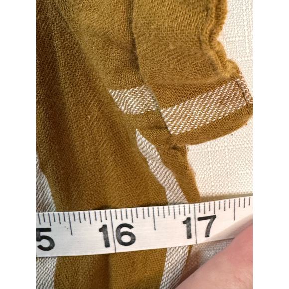 Day to Day by Blu Pepper Midi Dress Women's S Cotton Stripe Summer Cottage - Picture 13 of 16